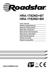 Roadstar HRA-1782ND+BT Manual De Instrucciones