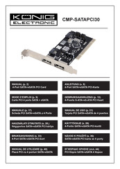 König Electronic CMP-SATAPCI30 Manual De Uso