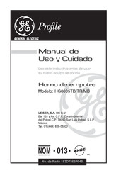 GE PROFILE HG8005TB MANUAL DE USO Descargar en PDF | ManualsLib