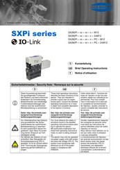 schmalz SXPi Serie Instrucciones Resumidas