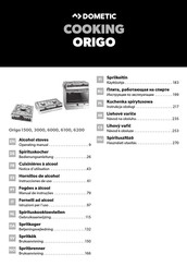 Dometic Origo 1500 Instrucciones De Uso