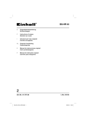 EINHELL 41.737.36 Manual De Instrucciones