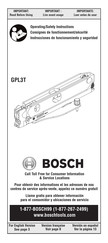 Bosch GPL3T Instrucciones De Funcionamiento
