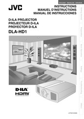 Jvc DLA-HD1 Manual De Instrucciones