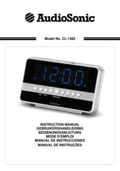 AudioSonic CL-1482 Manual De Instrucciones