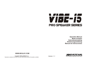 JB Systems VIbe-15 Manual De Instrucciones