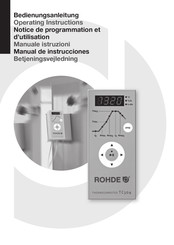 Rohde TC304 Manual De Instrucciones