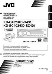 JVC KD-G432 Manual De Instrucciones