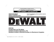 DeWalt DCW100 Manual De Instrucciones