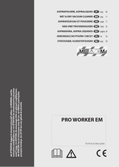 Lavorwash PRO WORKER EM Instrucciones De Uso