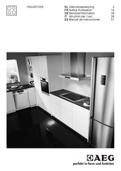 AEG HK624010XB Manual De Instrucciones
