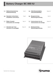 Truma BC 860 IU Instrucciones De Uso