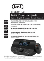 Trevi RC 85D8 DAB Manual De Usuario