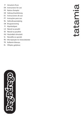 Peg-Perego tatamia Instrucciones De Uso