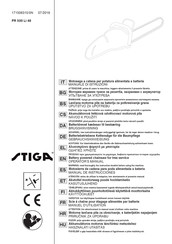 Stiga PR 500 Li 48 Manual De Instrucciones