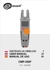 Sonel CMP-200F Manual De Uso