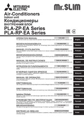 Mitsubishi Electric Mr.Slim PLA-RPEA Serie Manual De Instrucciones