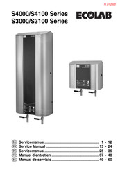 Ecolab S4000 Serie Manual De Servicio