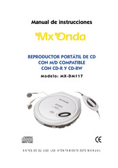 Mx Onda MX-DM117 Manual De Instrucciones