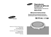 Samsung MCD-CF550 Manual De Instrucciones