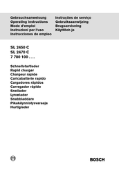 Bosch SL 2470 C Manual De Instrucciones