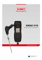 Kimo KIGAZ 210 Manual Del Usuario