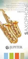 Jupiter SAXOPHONE Manual De Instrucciones