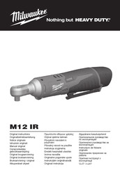 Milwaukee C12 RAD-202B Manual De Instrucciones