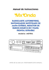 Mx Onda MOTRIL Manual De Instrucciones