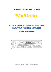 Mx Onda HUESCA Manual De Instrucciones