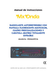 Mx Onda NUMANCIA Manual De Instrucciones