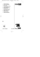 EINHELL YELLOW PROFILINE YPL 280 Manual De Instrucciones