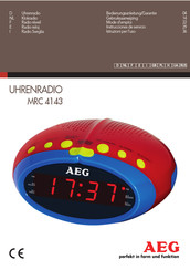 AEG MRC 4143 Instrucciones De Servicio