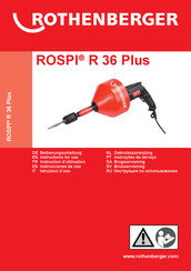 Rotheigner ROSPI R 36 Plus Instrucciones De Uso