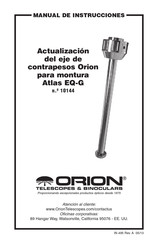 Orion Atlas EQ-G Manual De Instrucciones