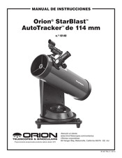 Orion StarBlast Manual De Instrucciones