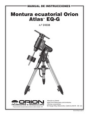 Orion Atlas EQ-G Manual De Instrucciones