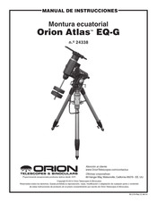 Orion Atlas EQ-G Manual De Instrucciones