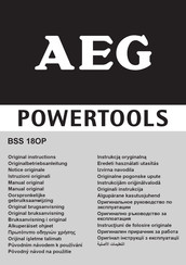 AEG BSS 18OP Manual De Usuario