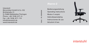 Interstuhl Büromöbel Ataros-2 Instrucciones De Uso