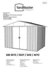 Yardmaster 108 GHZ Instrucciones De Montaje