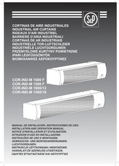 S&P COR-IND-M 1000 F Manual De Instalación