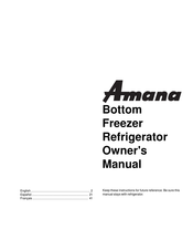 Amana BB20VPSE-P1321308WB Manual De Instrucciones