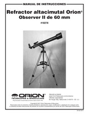 Orion 10278 Manual De Instrucciones