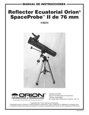 Orion 10274 Manual De Instrucciones