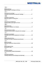 Westfalia 300 027 300 113 Instrucciones De Montaje