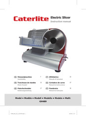 Caterlite GH489 Manual De Instrucciones