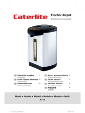 Caterlite K711 Manual De Instrucciones