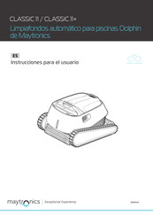 Maytronics CLASSIC 11 Instrucciones Para El Usuario