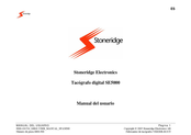 Stoneridge SE5000 Manual Del Usuario